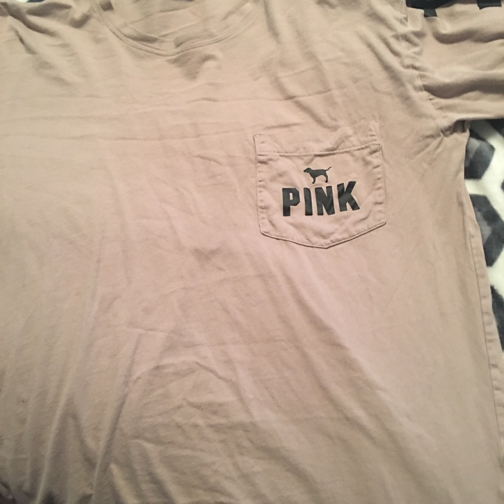 VS PINK long sleeve shirt w/ pocket